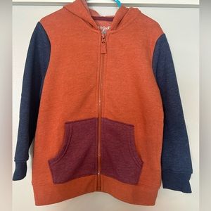 NWOT Cat & Jack Boys Zip Up Fleece Hoodie